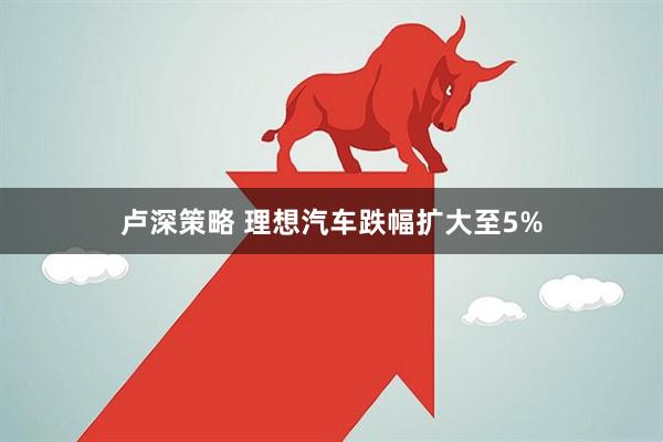 卢深策略 理想汽车跌幅扩大至5%